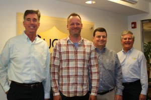 From left to right: Kendall Forbes, Michael Counts, David Morris, Fred Burke