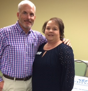 Left to Right: Kevin Dixon, Sales Director, Susan Lecklitner, Account Manager